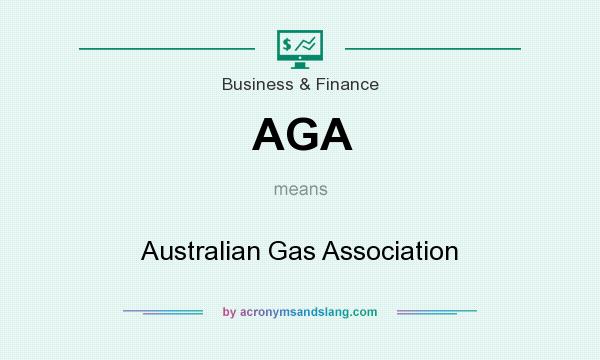 What does AGA mean? It stands for Australian Gas Association
