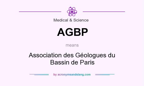 What does AGBP mean? It stands for Association des Géologues du Bassin de Paris