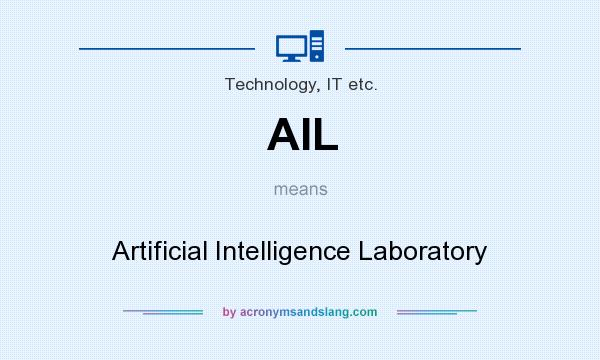 What does AIL mean? It stands for Artificial Intelligence Laboratory