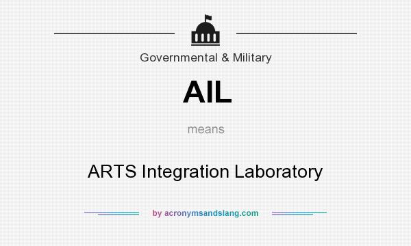 What does AIL mean? It stands for ARTS Integration Laboratory