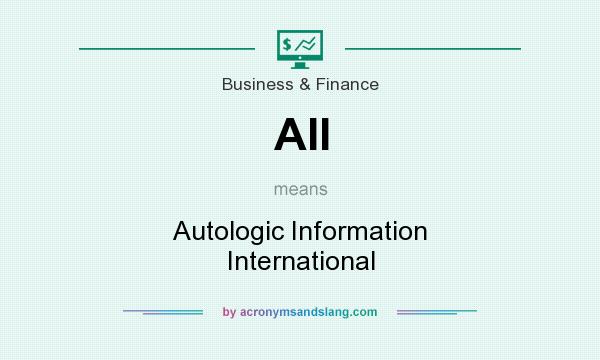 What does AII mean? It stands for Autologic Information International