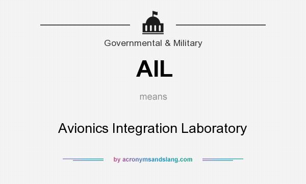What does AIL mean? It stands for Avionics Integration Laboratory