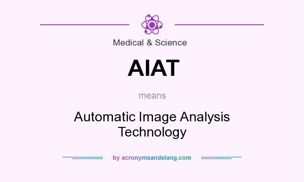 What does AIAT mean? It stands for Automatic Image Analysis Technology