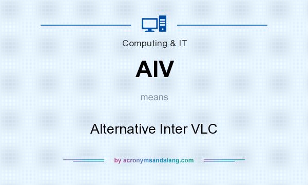 What does AIV mean? It stands for Alternative Inter VLC
