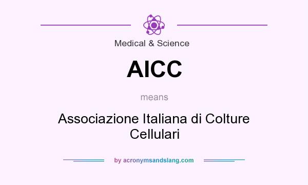 What does AICC mean? It stands for Associazione Italiana di Colture Cellulari
