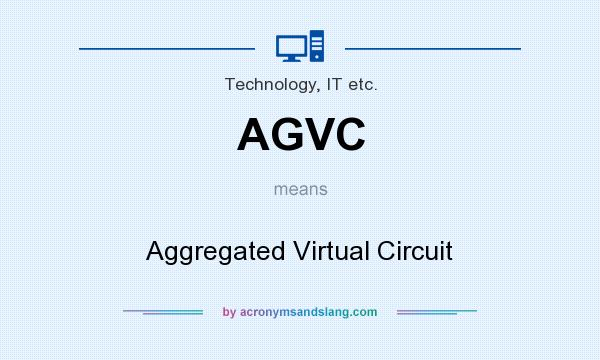 What does AGVC mean? It stands for Aggregated Virtual Circuit