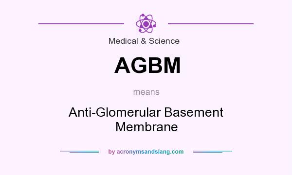 What does AGBM mean? It stands for Anti-Glomerular Basement Membrane