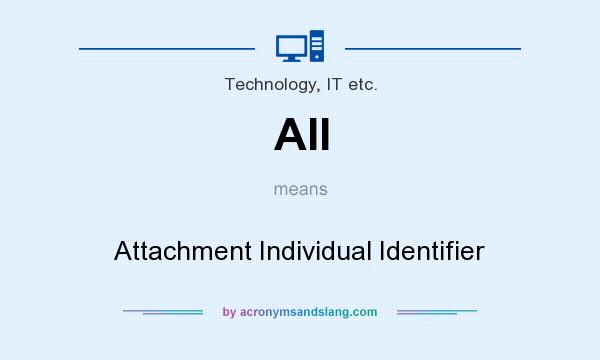 What does AII mean? It stands for Attachment Individual Identifier