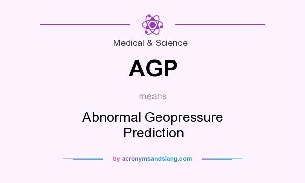 What does AGP mean? It stands for Abnormal Geopressure Prediction