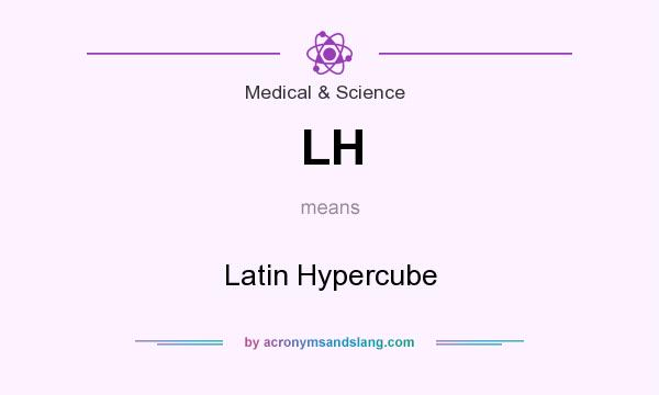 What does LH mean? It stands for Latin Hypercube