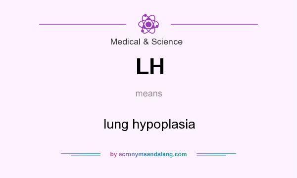 What does LH mean? It stands for lung hypoplasia