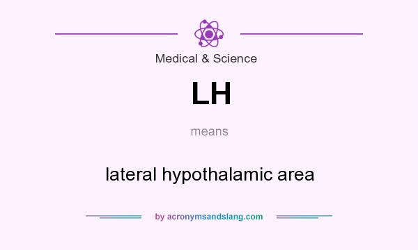 What does LH mean? It stands for lateral hypothalamic area