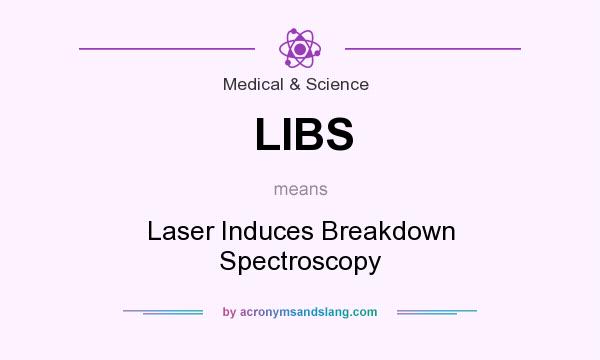 What does LIBS mean? It stands for Laser Induces Breakdown Spectroscopy