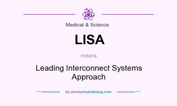 What does LISA mean? It stands for Leading Interconnect Systems Approach