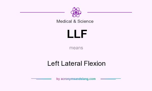 What does LLF mean? It stands for Left Lateral Flexion