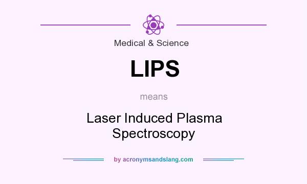 What does LIPS mean? It stands for Laser Induced Plasma Spectroscopy