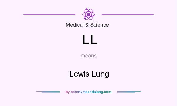 What does LL mean? It stands for Lewis Lung