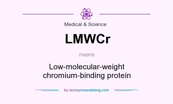 What does LMWCr mean? It stands for Low-molecular-weight chromium-binding protein
