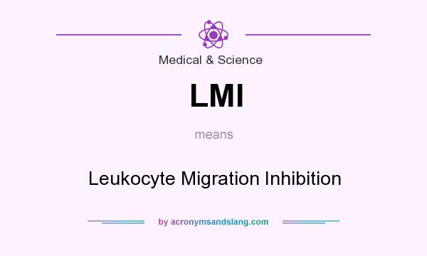 What does LMI mean? It stands for Leukocyte Migration Inhibition