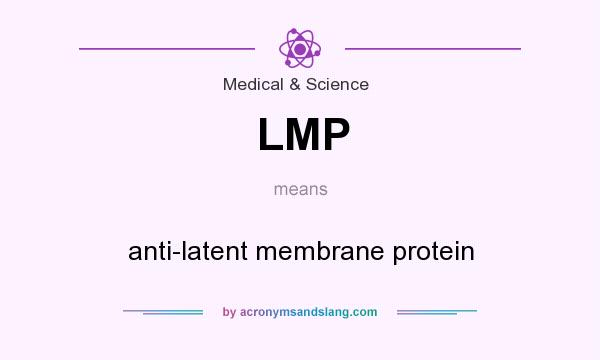 What does LMP mean? It stands for anti-latent membrane protein