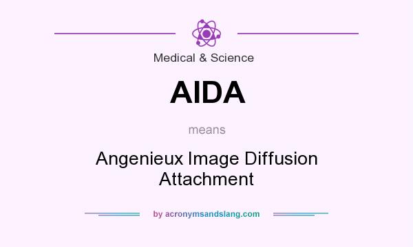 What does AIDA mean? It stands for Angenieux Image Diffusion Attachment