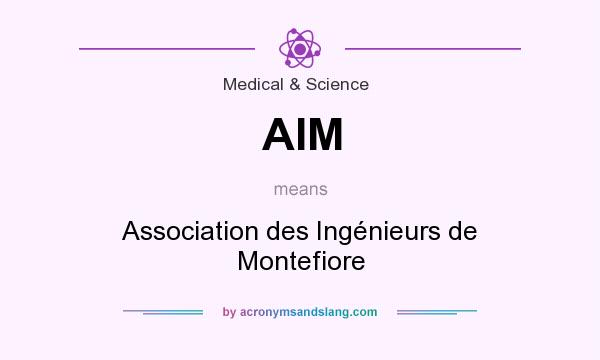 What does AIM mean? It stands for Association des Ingénieurs de Montefiore