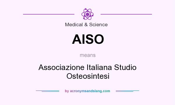 What does AISO mean? It stands for Associazione Italiana Studio Osteosintesi