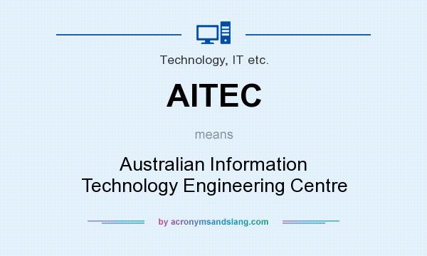 What does AITEC mean? It stands for Australian Information Technology Engineering Centre