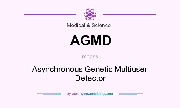 What does AGMD mean? It stands for Asynchronous Genetic Multiuser Detector