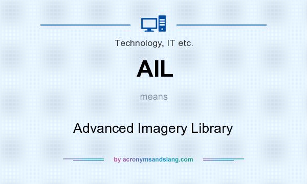 What does AIL mean? It stands for Advanced Imagery Library