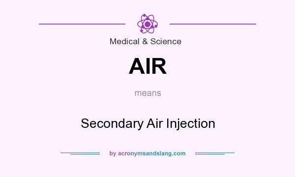 What does AIR mean? It stands for Secondary Air Injection