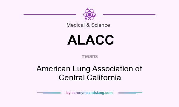 What does ALACC mean? It stands for American Lung Association of Central California