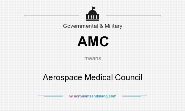 What does AMC mean? It stands for Aerospace Medical Council