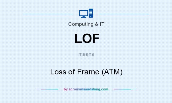 What does LOF mean? It stands for Loss of Frame (ATM)