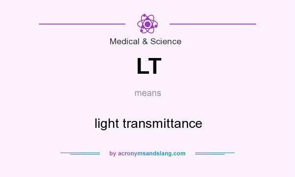 What does LT mean? It stands for light transmittance