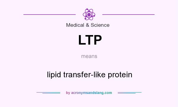 What does LTP mean? It stands for lipid transfer-like protein