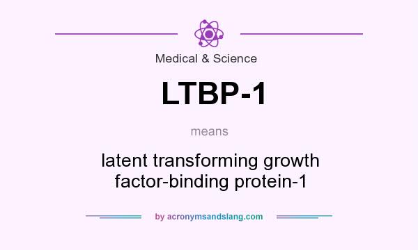 What does LTBP-1 mean? It stands for latent transforming growth factor-binding protein-1