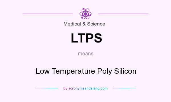 What does LTPS mean? It stands for Low Temperature Poly Silicon