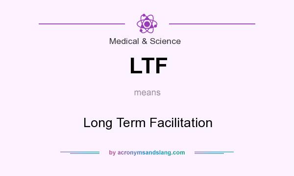 What does LTF mean? It stands for Long Term Facilitation