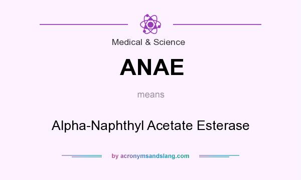 What does ANAE mean? It stands for Alpha-Naphthyl Acetate Esterase