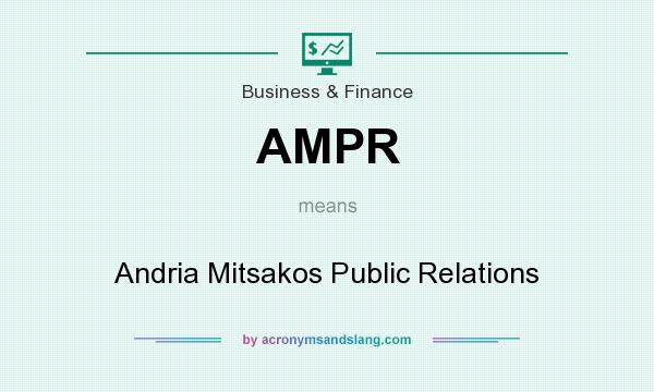 What does AMPR mean? It stands for Andria Mitsakos Public Relations