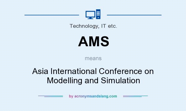 What does AMS mean? It stands for Asia International Conference on Modelling and Simulation