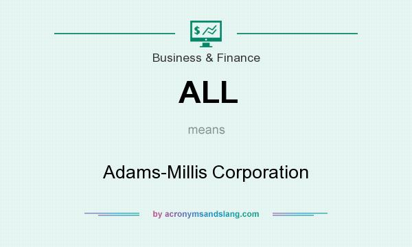 What does ALL mean? It stands for Adams-Millis Corporation
