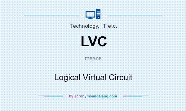 What does LVC mean? It stands for Logical Virtual Circuit