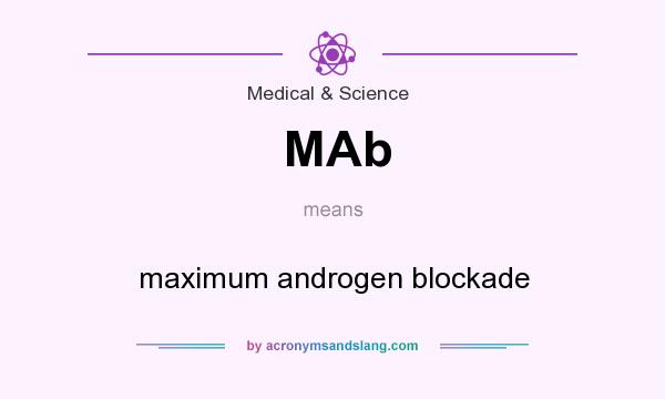 What does MAb mean? It stands for maximum androgen blockade