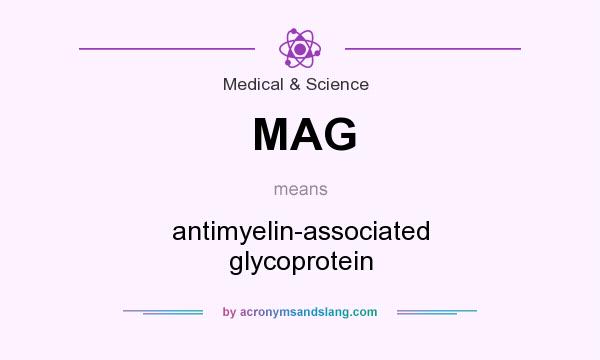 What does MAG mean? It stands for antimyelin-associated glycoprotein