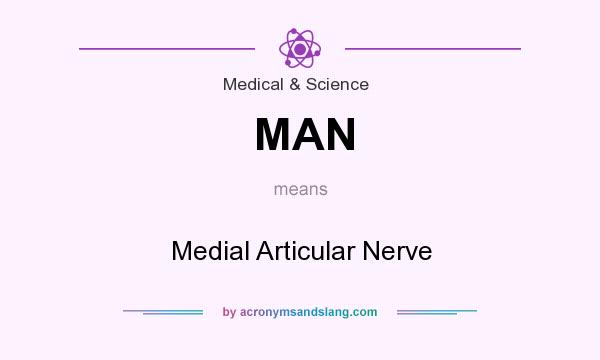 What does MAN mean? It stands for Medial Articular Nerve