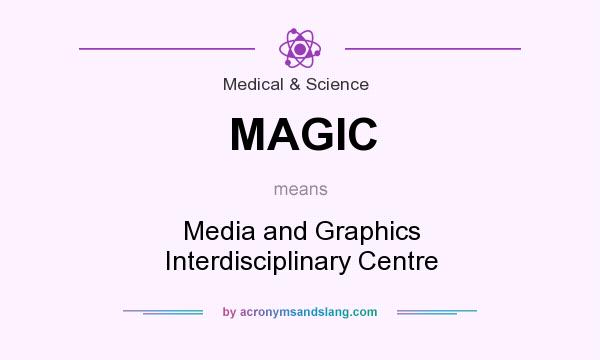 What does MAGIC mean? It stands for Media and Graphics Interdisciplinary Centre