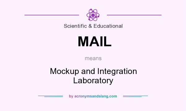 What does MAIL mean? It stands for Mockup and Integration Laboratory