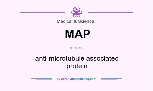 What does MAP mean? It stands for anti-microtubule associated protein